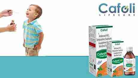 Cufsniff AM Junior Syrup at Best Price in Pulmonary Supplement Franchise for Respiratory Bronchodilator, and Cough Relief.